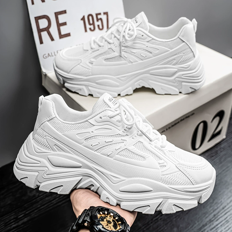 Летняя мужская обувь новая маленькая белая обувь мужская корейская версия тренда дикая молодежная спортивная повседневная обувь