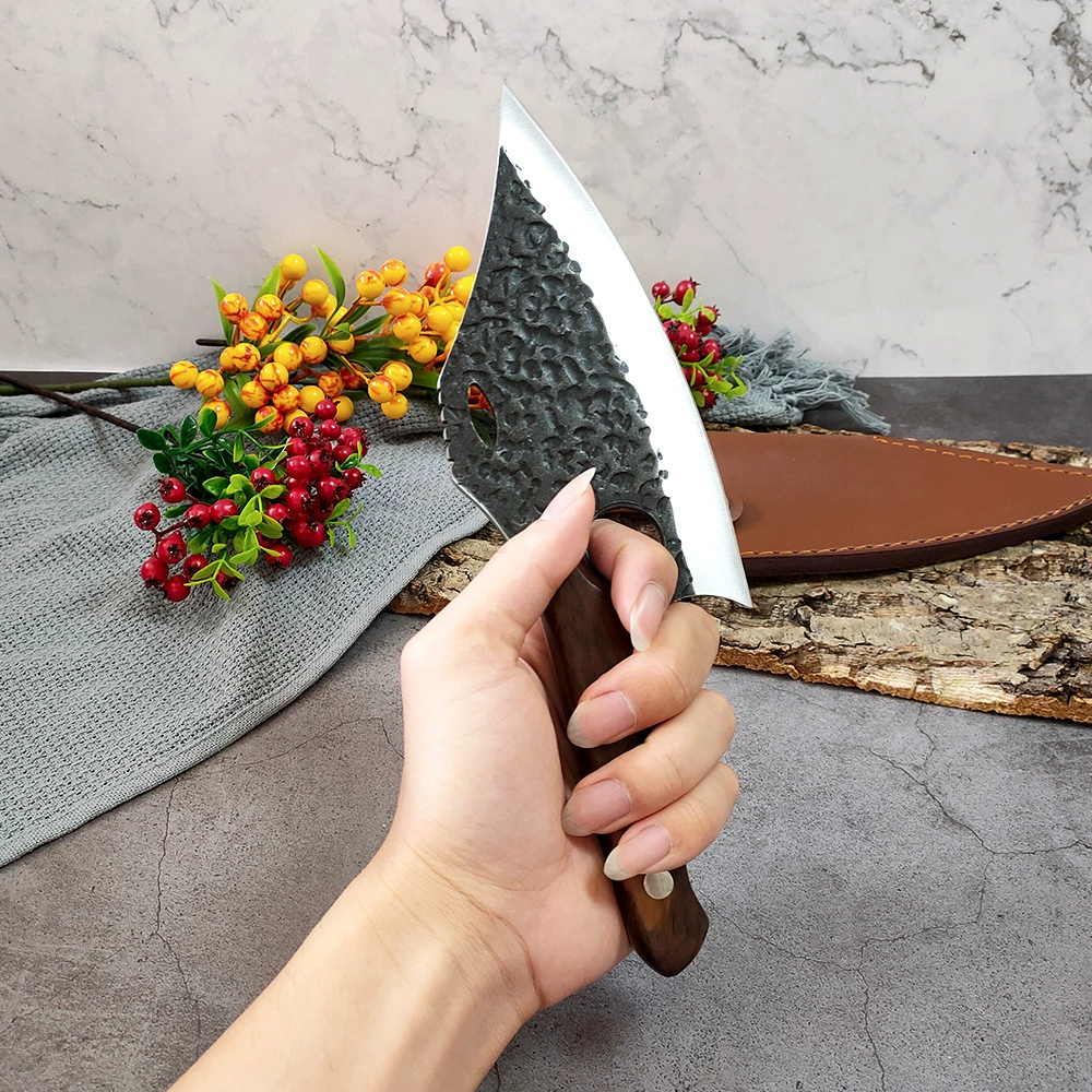 Кузнечный молот нарезанное мясо и убивающий нож для рыбы Портативный убийство костей и резка мяса, многофункциональный кухонный нож для улицы шип