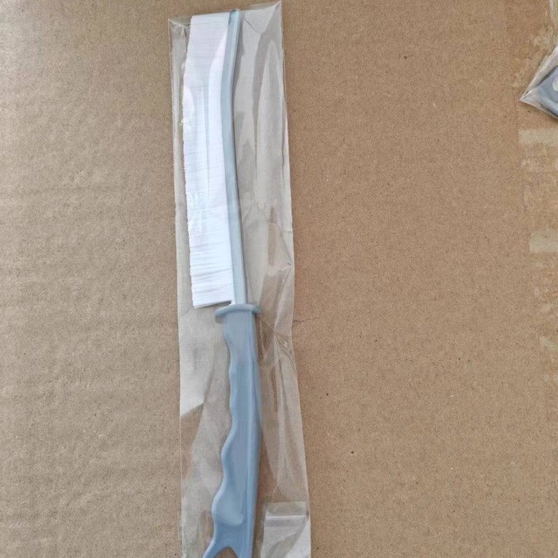 多機能長溝ブラシ、狭い隙間のバスルーム死角なしクリーニングブラシ、洗面台バスルーム硬毛溝ブラシ|undefined