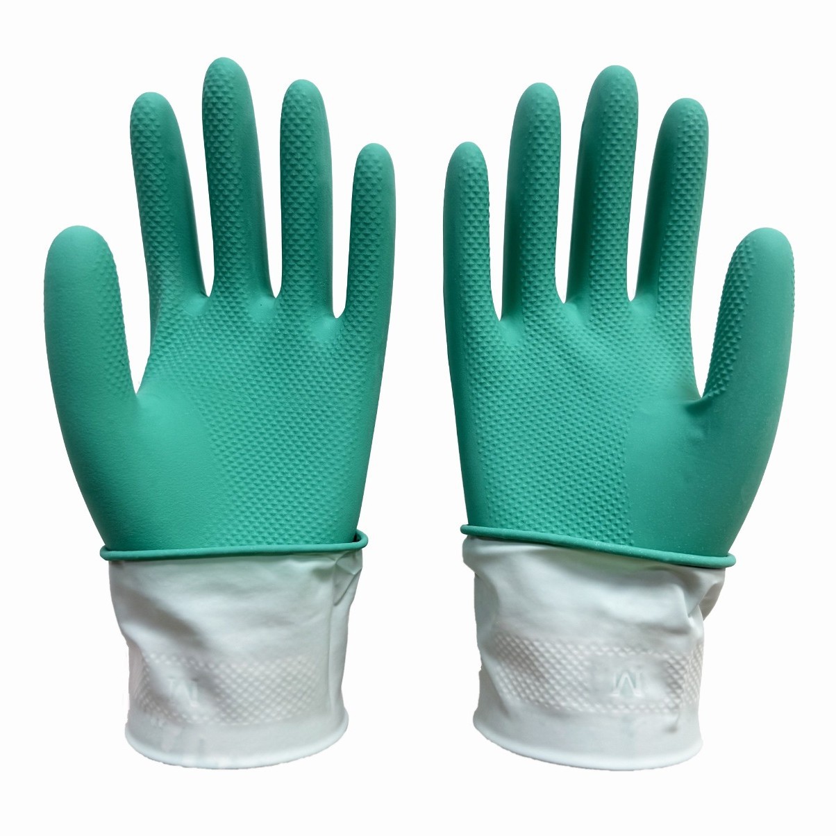 Guantes de lavado de platos de látex antideslizante, anti-incrustante, anti-desgaste, goma gruesa, capa de goma de contacto con alimentos, limpieza doméstica