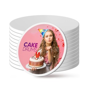 Golden Cake Tray Corrugated Paper Printed Cake Board Thickened 12mm Waterproof Gold Aluminum Foil Birthday Cake Film Holder