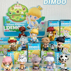 POPMART泡泡玛特DIMOO动物王国系列盲盒潮玩可爱摆件手办女生礼物