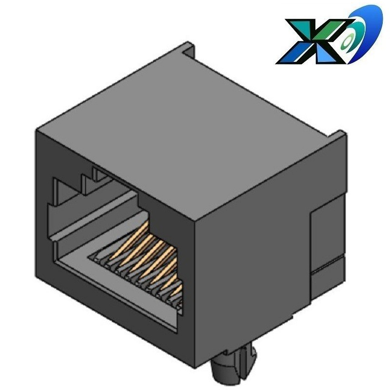 厂销RJ45插座波滤器  RJ45母座宽带 小型网口RJ45插口批发 RJ45