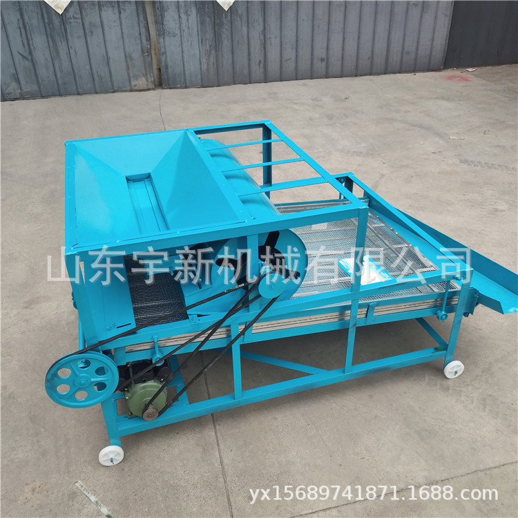 电动小麦黄豆选种机 五谷杂粮震动筛选机 水稻除杂机