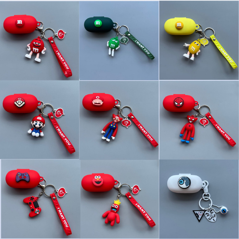 Suitable for Xiaomi Xiaomi Open Type True Wireless Bluetooth Headset Protective Case New Cute Cartoon Soft Case