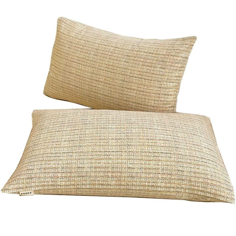 Old-fashioned pillowcase for beloved, liner, increased thickness, cotton and linen