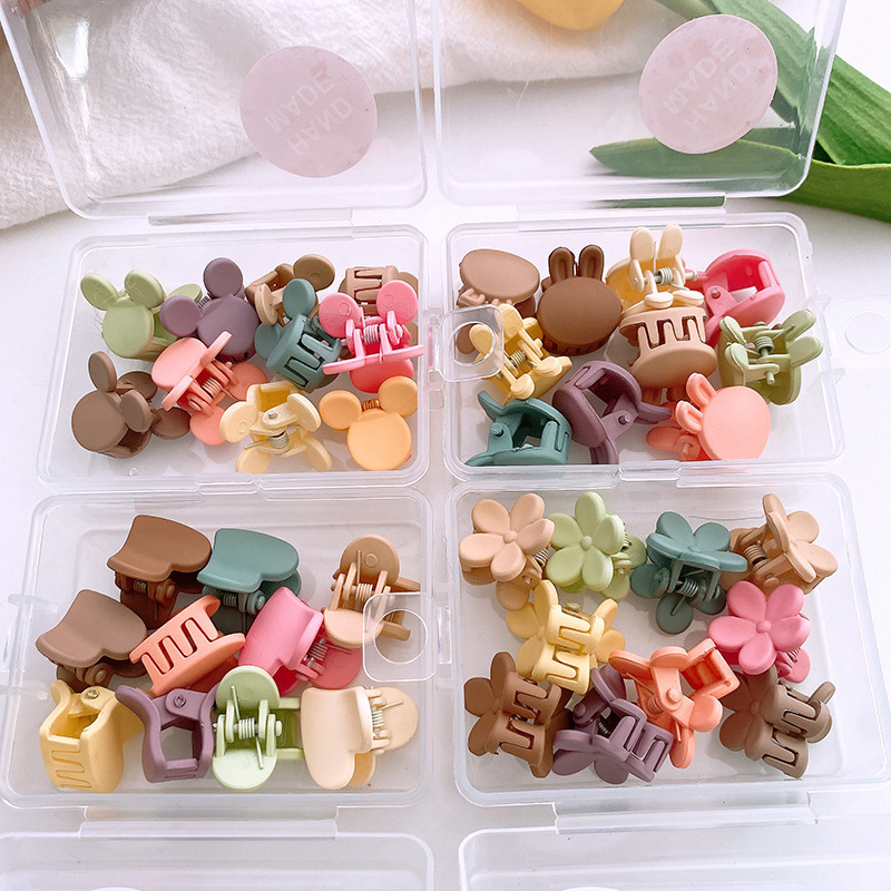 【Special Sale】Small Hair Claw Clip for Women, Mini Bow Hairpin, Hair Accessories, Flower Hair Clip