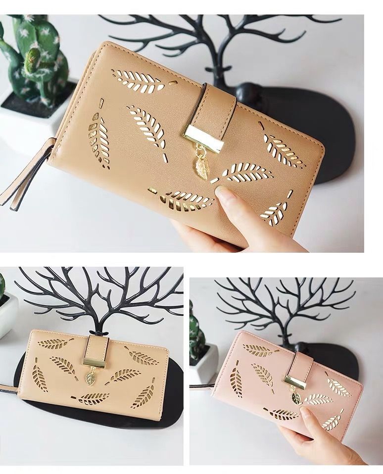 Women's Flower Pu Leather Zipper Buckle Wallets display picture 1