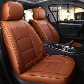 跨境电商汽车座套全包皮革四季通用五座七座专车专用新款坐垫套