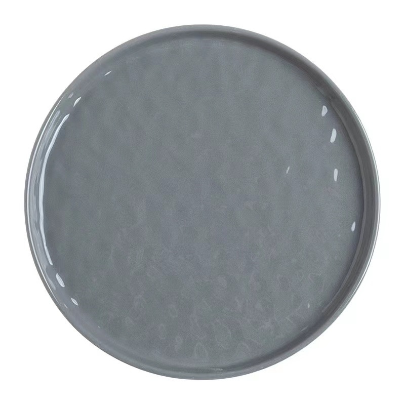 Vajilla de cerámica estilo crema, tazones y platos para sopa