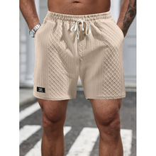 U 45072 Men's jacquard drawstring outdoor shorts ��ʿ�Ứ��