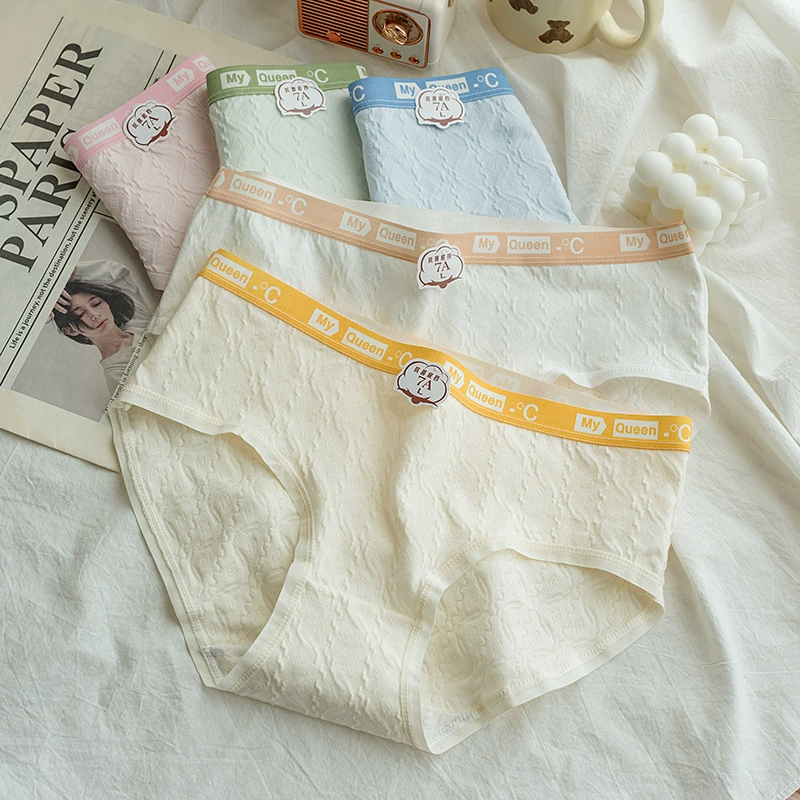 Жаккардовые хлопчатобумажные трусики 306 # хлопчатобумажные женские трусики хлопчатобумажные трусики