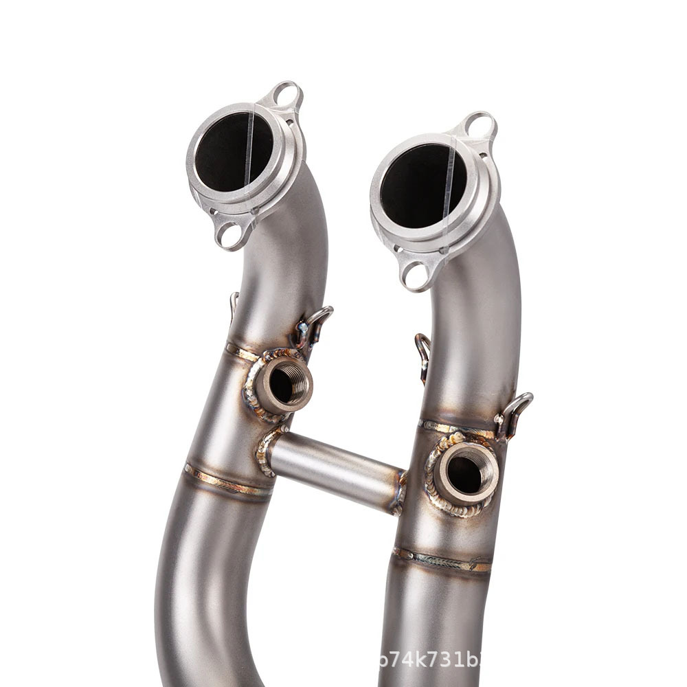 Suitable for Duke 790 890 890R Duke790 Adv Modified Exhaust Pipe Front and Middle Stainless Steel
