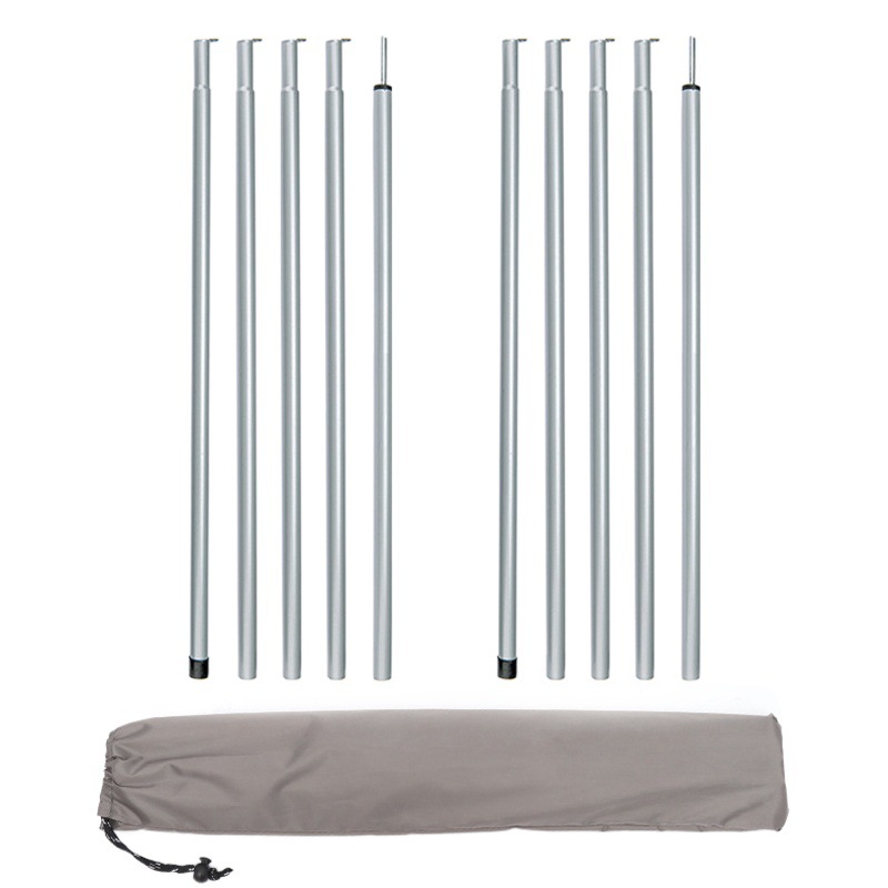 Canopy al aire libre Polo 2 M tubo de acero tienda accesorios tienda Foyer soporte Canopy cabeza hierro soporte varilla