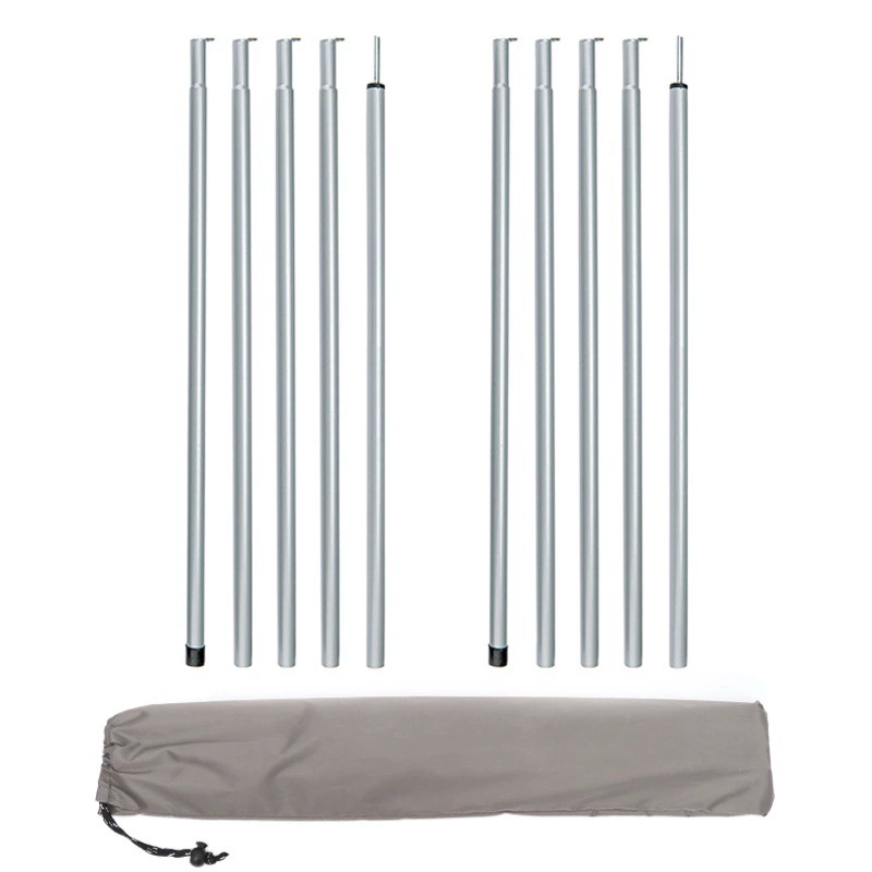 Открытый навес полюс 2 м стальной столб трубка аксессуары для палатки палатка фойе кронштейн навеса голова Утюг опорный стержень