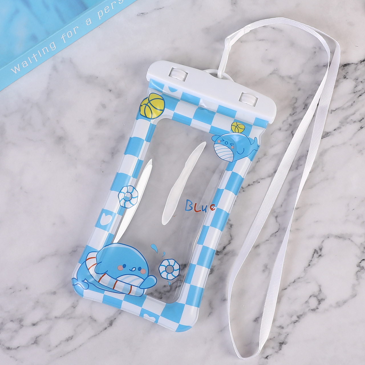 Funda Impermeable para Teléfono de PVC con Pantalla Táctil y Bolsa de Aire para Natación image 14