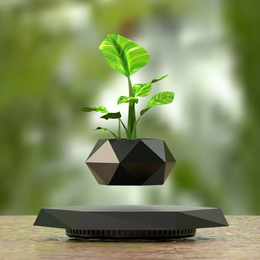 磁悬浮盆栽新奇特花盆创意盆景工艺品礼品教师节礼物客厅摆件批发