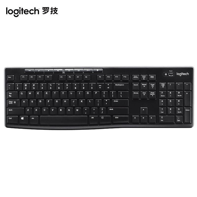 Logitech K270 Wireless Keyboard Is Suitable for Full-Size Multimedia Keyboards Logitech K270 Wireless Keyboard Is Suitable for Full-Size Multimedia Keyboards