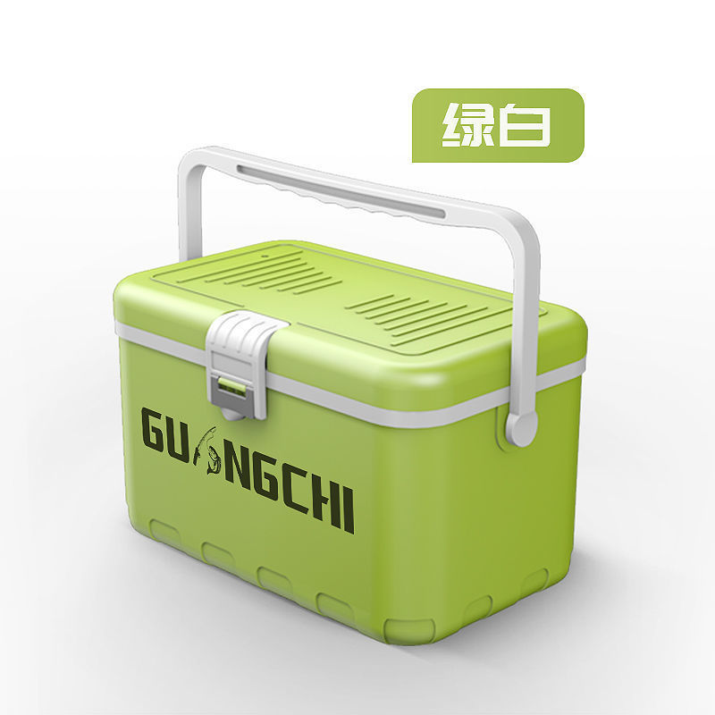 Caja de pesca ultra pequeña caja de camarón con bomba de oxígeno caja de camarón 10L ultra ligera