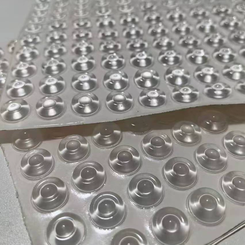 Прозрачные ножные коврики полусферические силиконовые коврики Прозрачные резиновые коврики EPDM Прозрачные резиновые коврики для дверей и окон