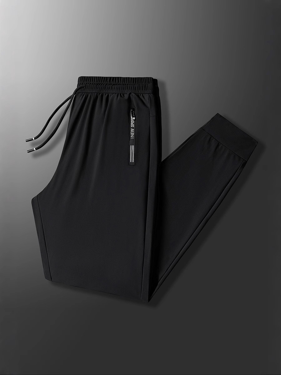 Silk summer thin quick dry sports trousers