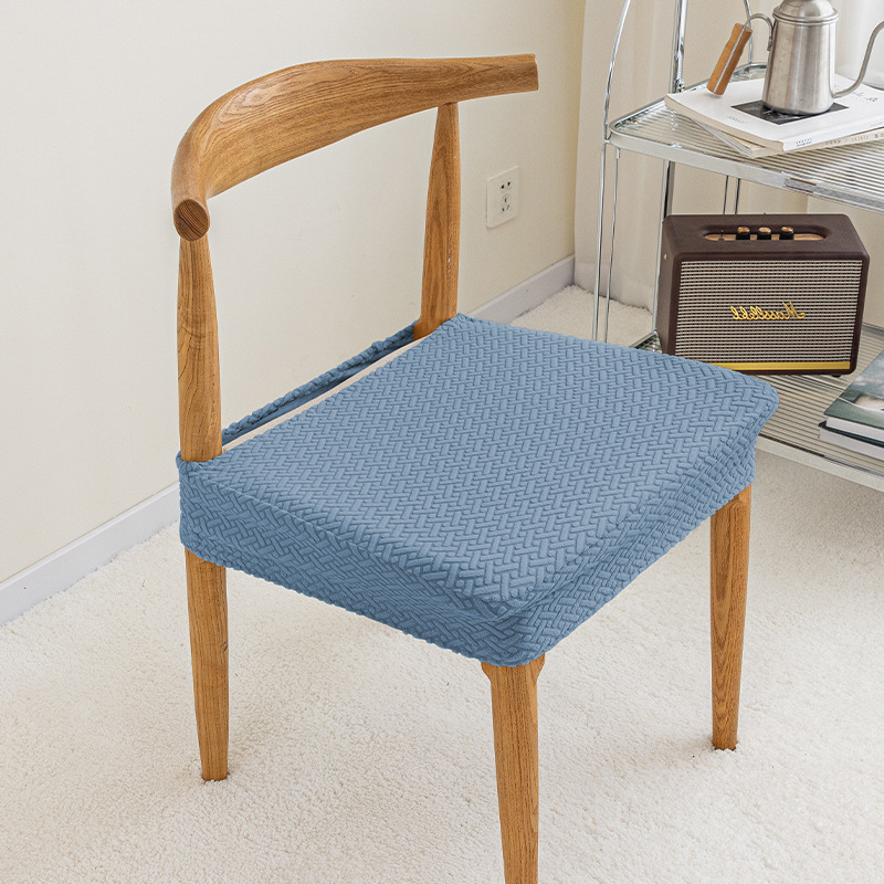 Funda de silla jacquard gruesa a prueba de polvo para todas las estaciones, funda de silla elástica doméstica antideslizante dividida, funda de silla de cuerno al por mayor