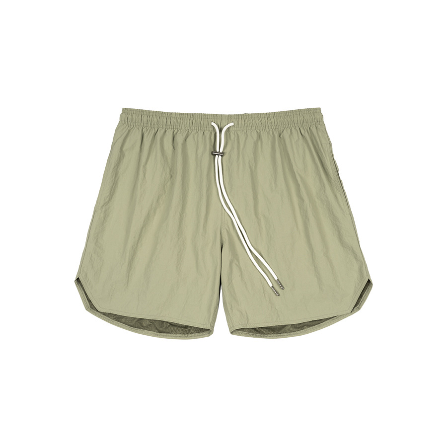 Pantalón Corto Deportivo con Cordón para Hombre de Nailon Ajustable para Deporte