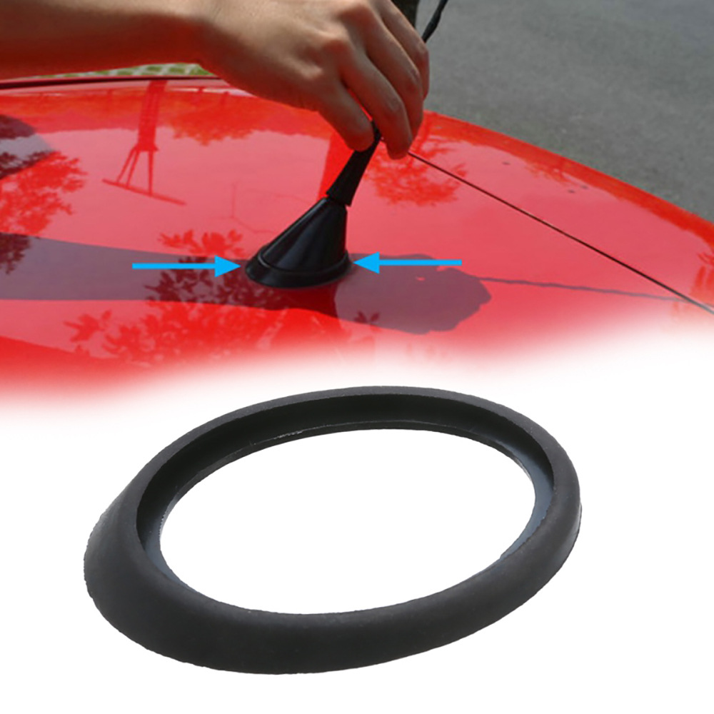 Suitable for Vauxhall Opel Antenna Rubber Pad, Roof Antenna Base Gasket, Black Seal
