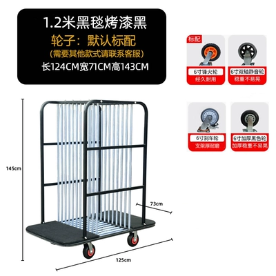 Restaurant Thickened Collection and – Avtomobil fırlanan platformaları - regular-12m-black-style
