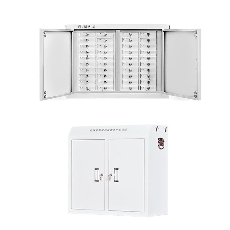 Gabinete de blindaje físico de señal de teléfono móvil especial para sala de exámenes sala de reuniones de seguridad unidad con bloqueo de piso tipo pared almacenamiento
