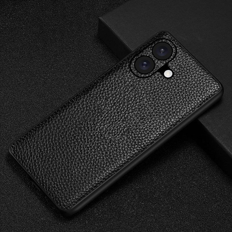 Ốp lưng da thật iPhone 16 series chống sốc viền dày — Táo 16, Apple 16 Plus, Apple 16 Pro, Apple 16 Pro Max