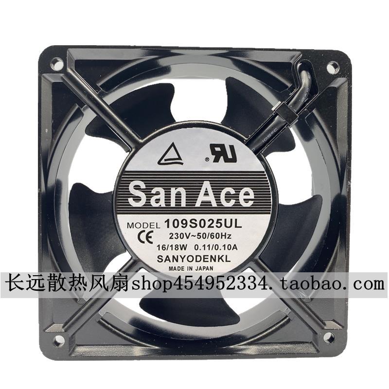 全新原装三洋 San Ace 109S072UL 220V 12038 进口大风量散热风扇