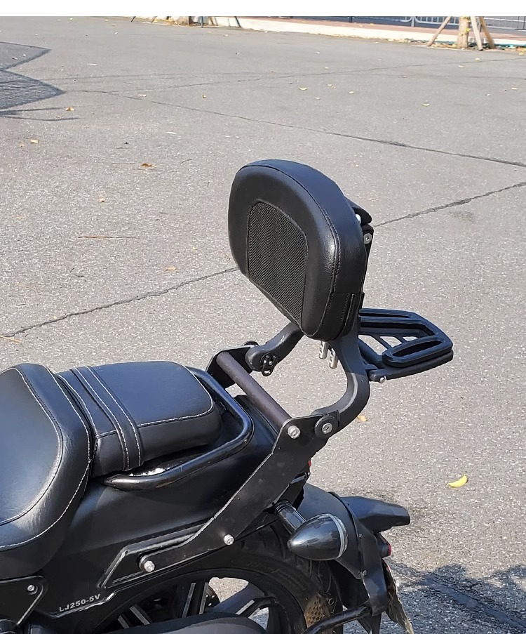 Muscle car Wolf suitable for Longjia V BA 250 multi-function folding backrest adjustable backrest modified tail shelf tail
