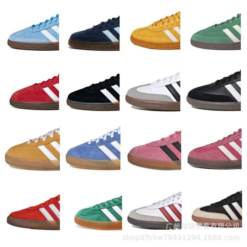 Putian Shoes Samba Training Shoes Clover Men's and Women's Adidas Training Shoes Versatile White Shoes Sports Casual Sneakers