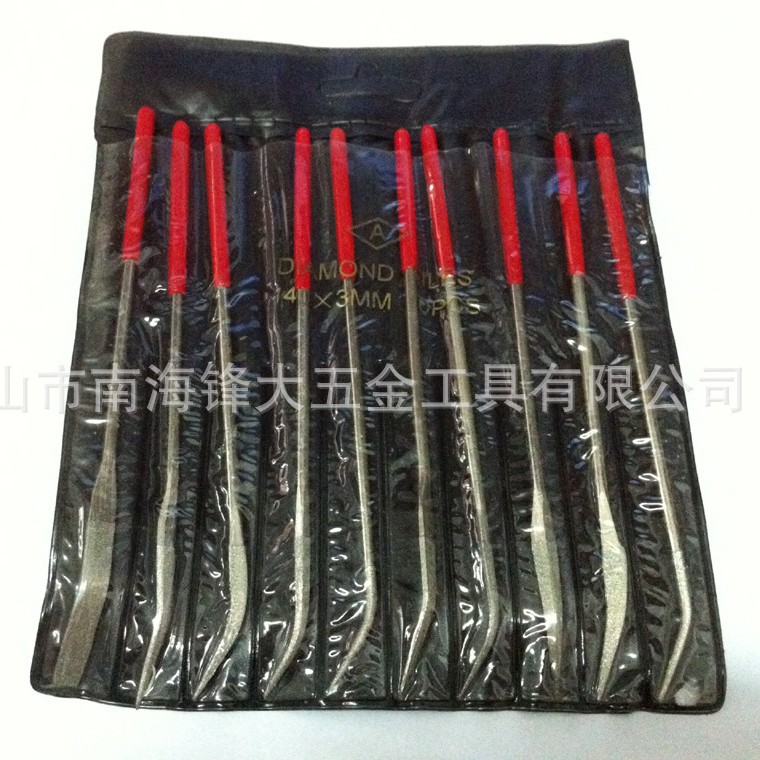 5229供应金刚石合金异形锉刀 什锦合金锉刀 电镀金刚石异形锉