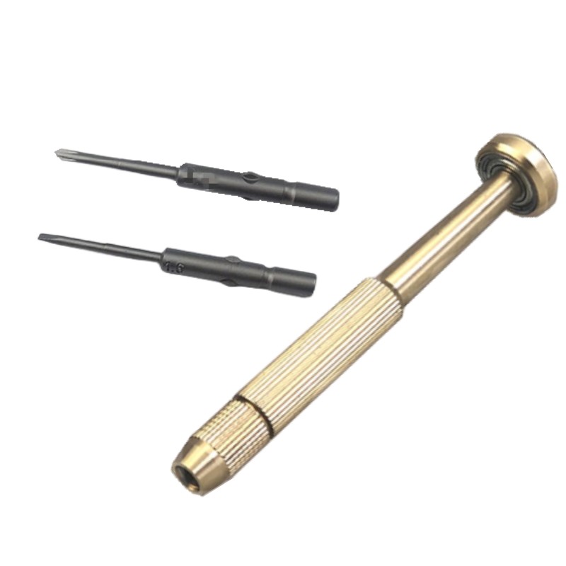 Juego de destornillador de gafas destornillador de flor de ciruelo cruzado herramienta de reparación de tienda de gafas portátil cámara magnética