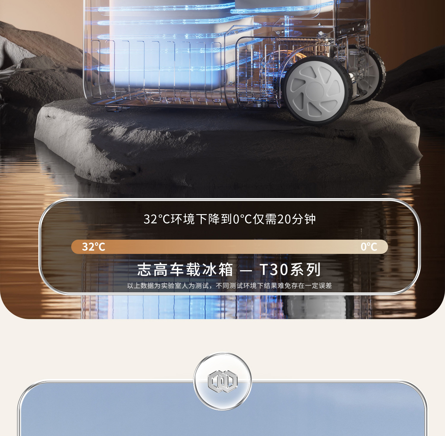 Chigo Car Refrigerator Compressor Cooling System 12V24V220V Dual-Use for Car and Home, Special Refrigerator for Refrigeration and Freezing in Trucks