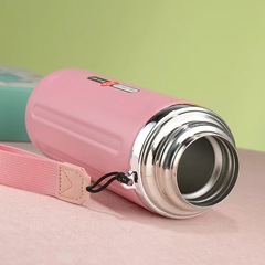 復古羅馬柱316不鏽鋼保溫杯大容量帶茶隔泡茶杯辦公車載水壺批發