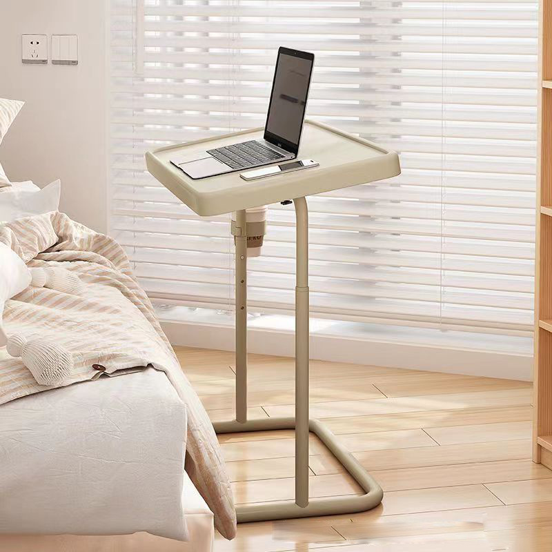 定制家用床边桌子可折叠客厅边几升降小办公电脑桌移动便携桌