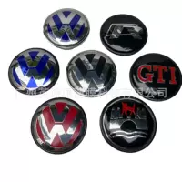 Колпак ступицы колеса GTI, логотип Volkswagen, колпак центральной части колеса, логотип автомобиля Magotan, Touran, Sagitar, Tiguan, колпак ступицы колеса с логотипом