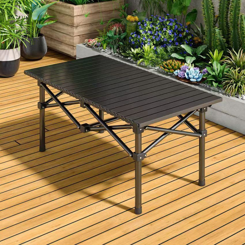 두꺼운 탄소강 모델/길이 95cm 검정색 긴 테이블에는 보관 가방이 함께 제공됩니다.