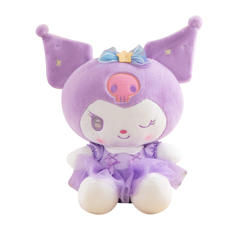新しい紫色のスカートのクロミのぬいぐるみの人形の女の子の子供の抱き枕のプレゼントの卸売り|undefined