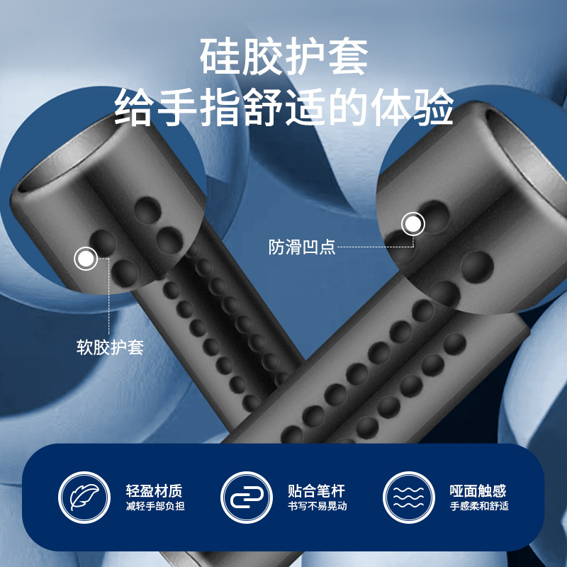 Deli / Deliky bolígrafo neutro de 0,5 mm con tapa de bala bolígrafo de firma negro rojo azul marcado 33399