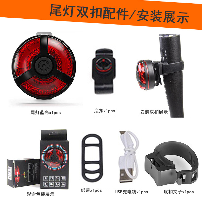 Светло-красный ремешок COB с круглым хвостом и двойной пряжкой