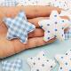 Ultrasonic Double-Sided Fabric Plaid Star Jewelry Accessories Hair Accessories Bags Clothing Shoes Flower Accessories DIY Accessories
