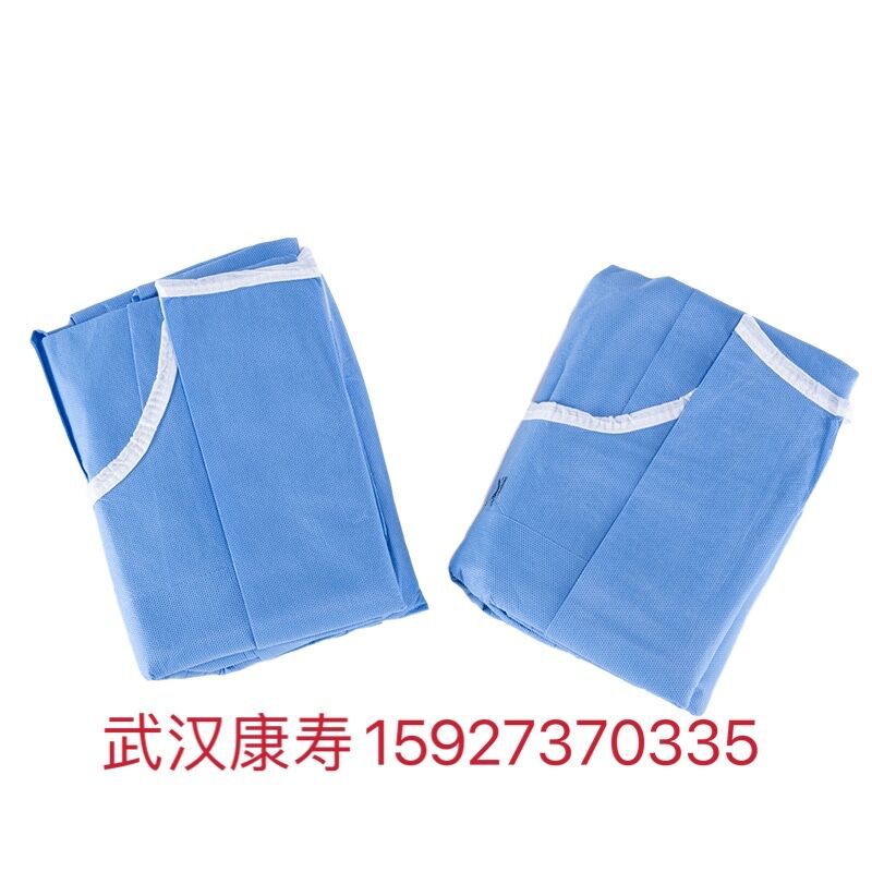 一次性手术衣无纺布加强型手术衣SMS防护手术衣医院手术室隔离衣