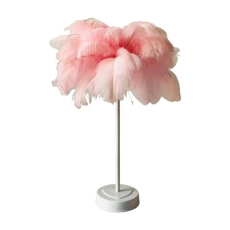 LED fuente fábrica creativa noche luz Internet celebridad chica Mesa lámpara pluma luz LED cadena batería Luz Portátil