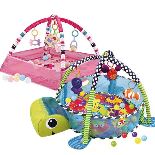 Cross-border Baby Playpen Exercise Frame Toy for 1-Year-Old Babies, Ocean Ball Pool Crawling Mat Game Pad, Best Selling on Amazon
