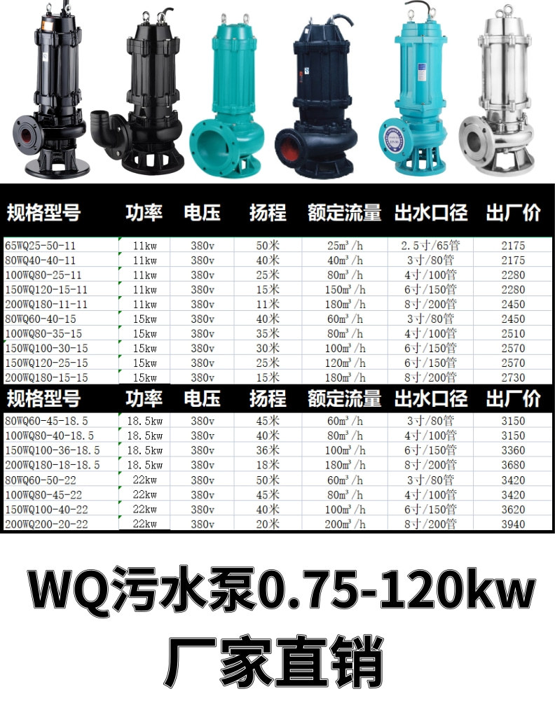 上海科界机电制造有限公司污水泵详情21