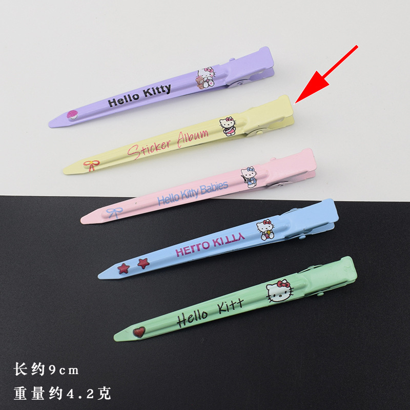 女性用ワンワードクリップ、カラフルでかわいいヘアクリップ、メイク用前髪クリップ、スーパーフェアリーヘアクリップ、高見えふわふわクリップ|undefined